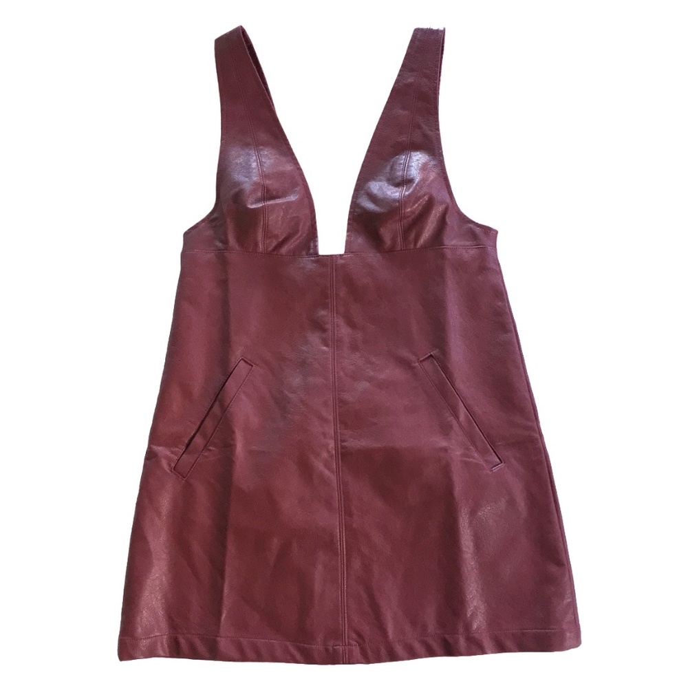 Urban Outfitters Wine Red Mini Dress